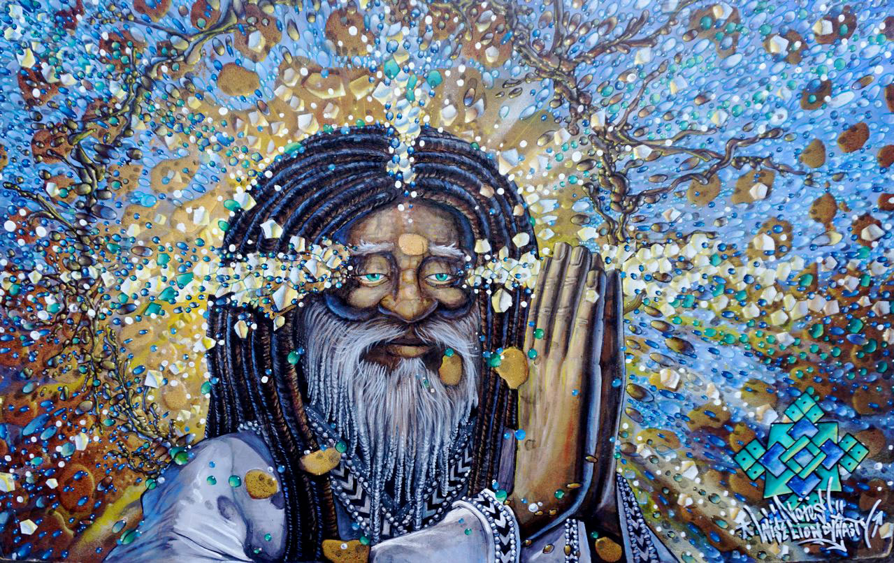 Meditation — artwork by Derek Notes Leitch